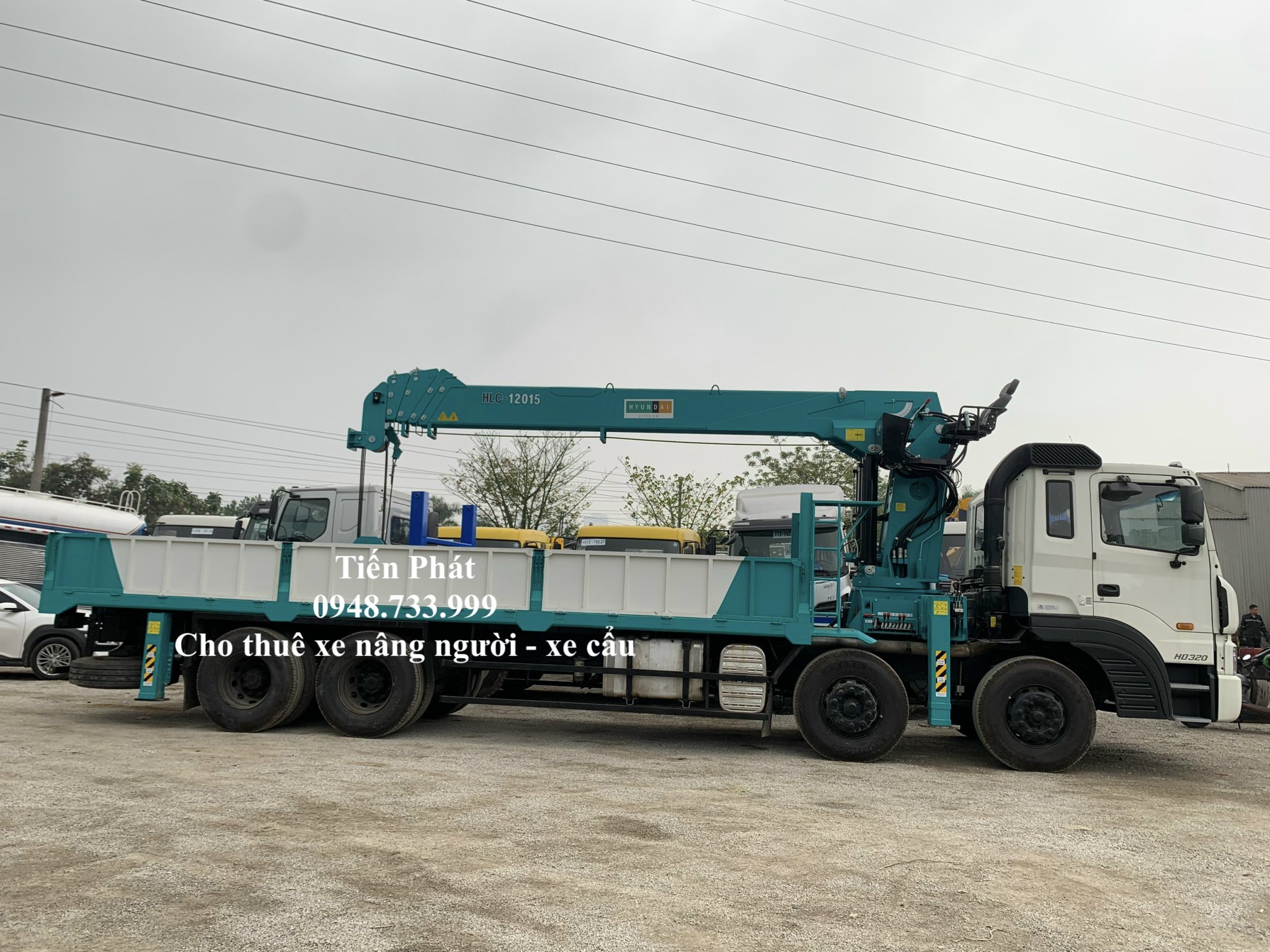 Xe cẩu cần thước