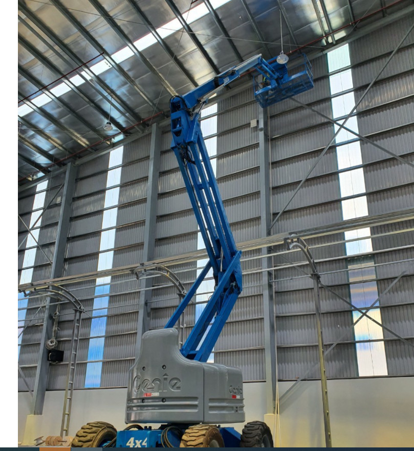 Cho thuê xe nâng người tại KCN Tân Lập Phú Giáo