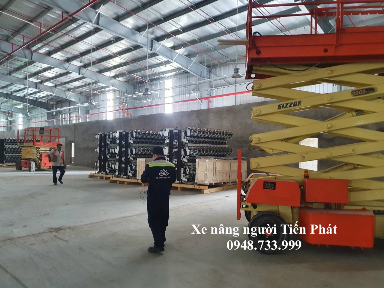 Bảo trì xe nâng người tại Bình Dương
