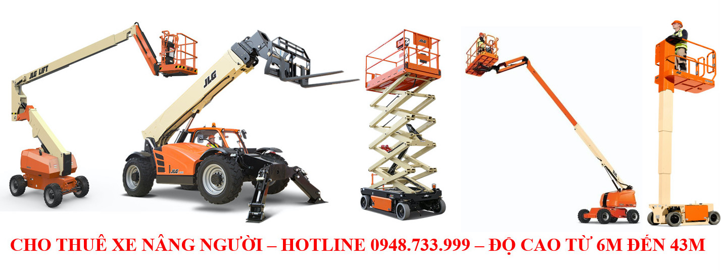 Cho thuê xe nâng người tại Bình Hoà An Giang