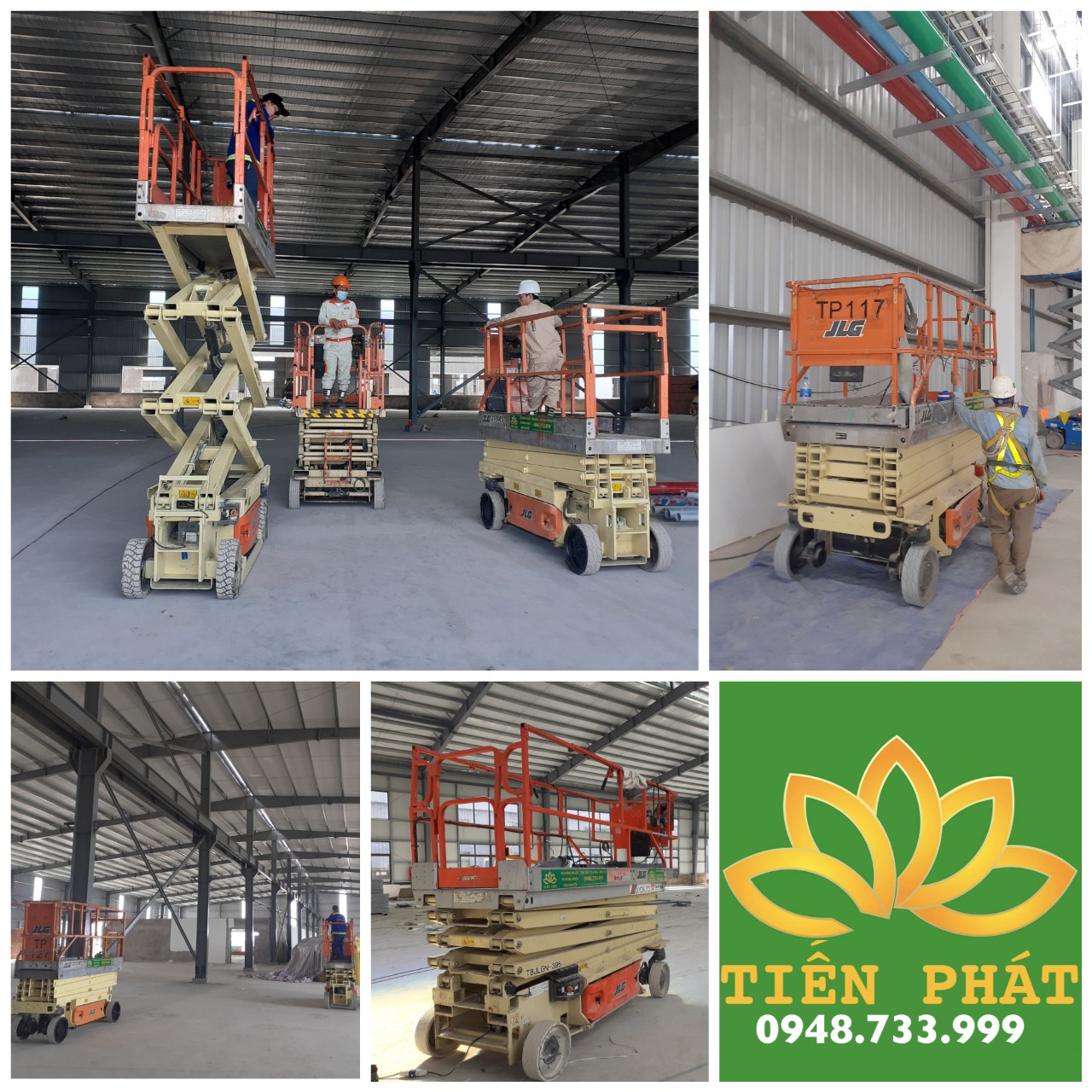 Cho thuê xe nâng người tại Nhơn Trạch