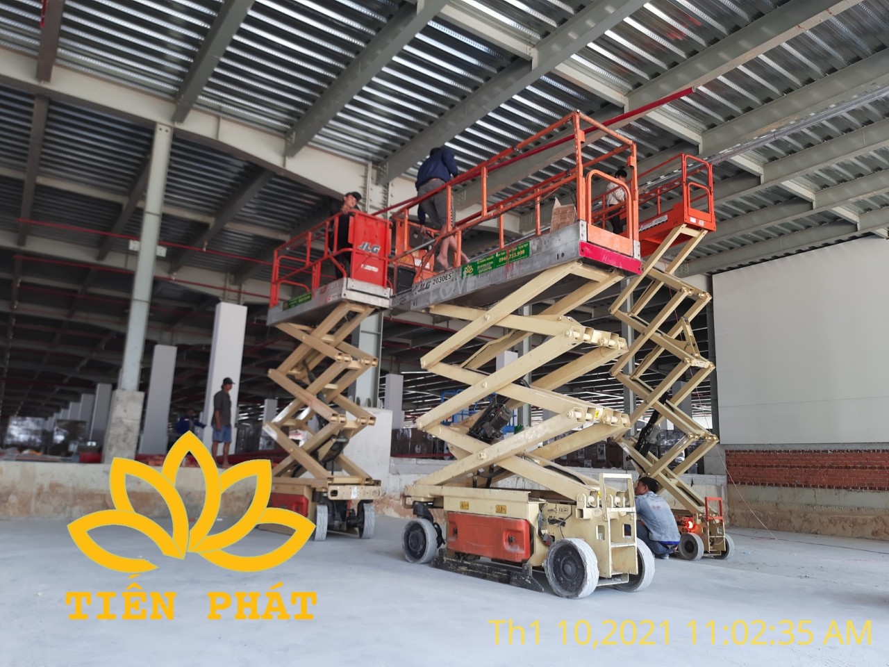 Cho thuê xe nâng người tại ĐẮc LẮc