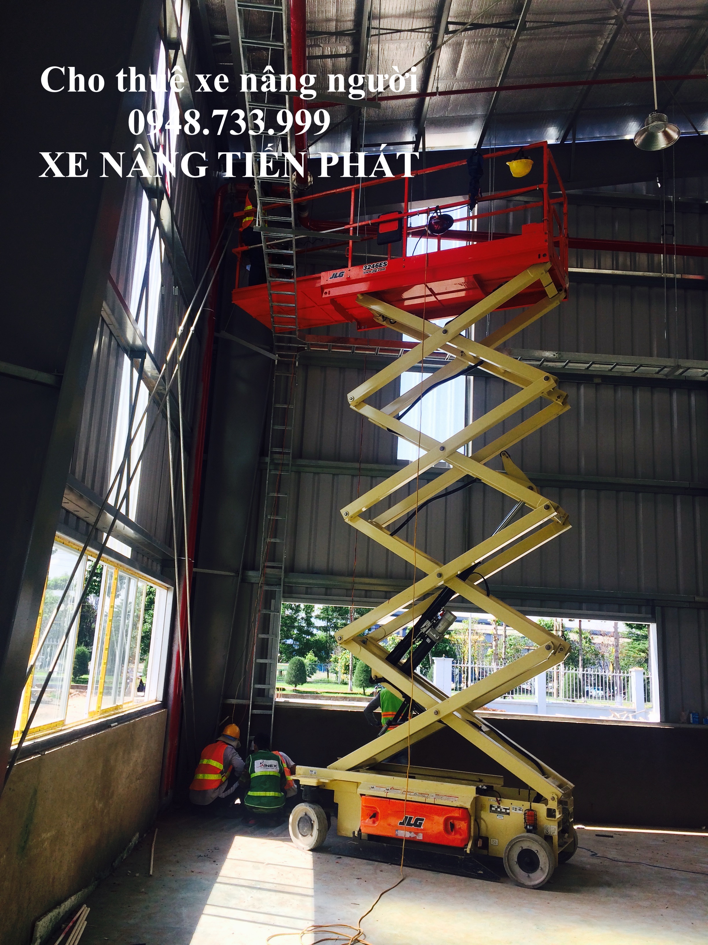 Tiến Phát - Cho thuê xe nâng người giá rẻ