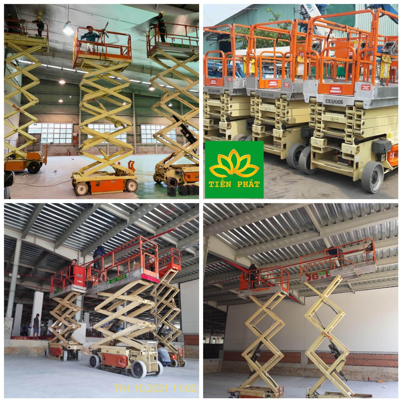 ứng dụng của xe nâng người JLG 1930 ES