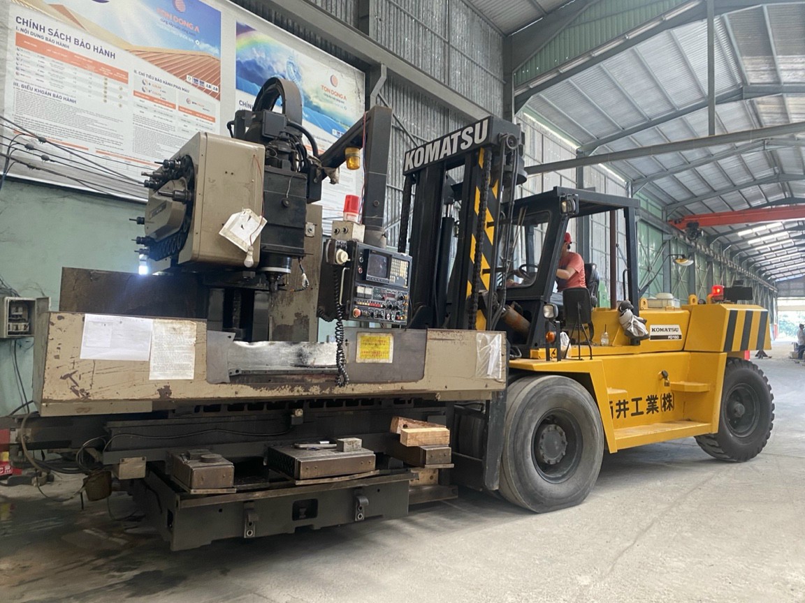 Dịch vụ di dời máy móc hạng nặng