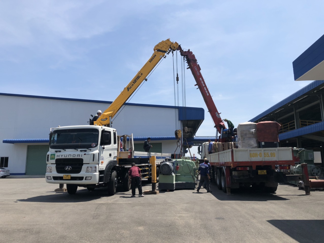 Cho thuê xe cẩu đời mới