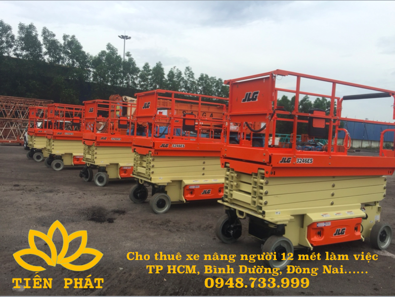 Cho thuê xe nâng tại Bàu Bàng Bình Dương