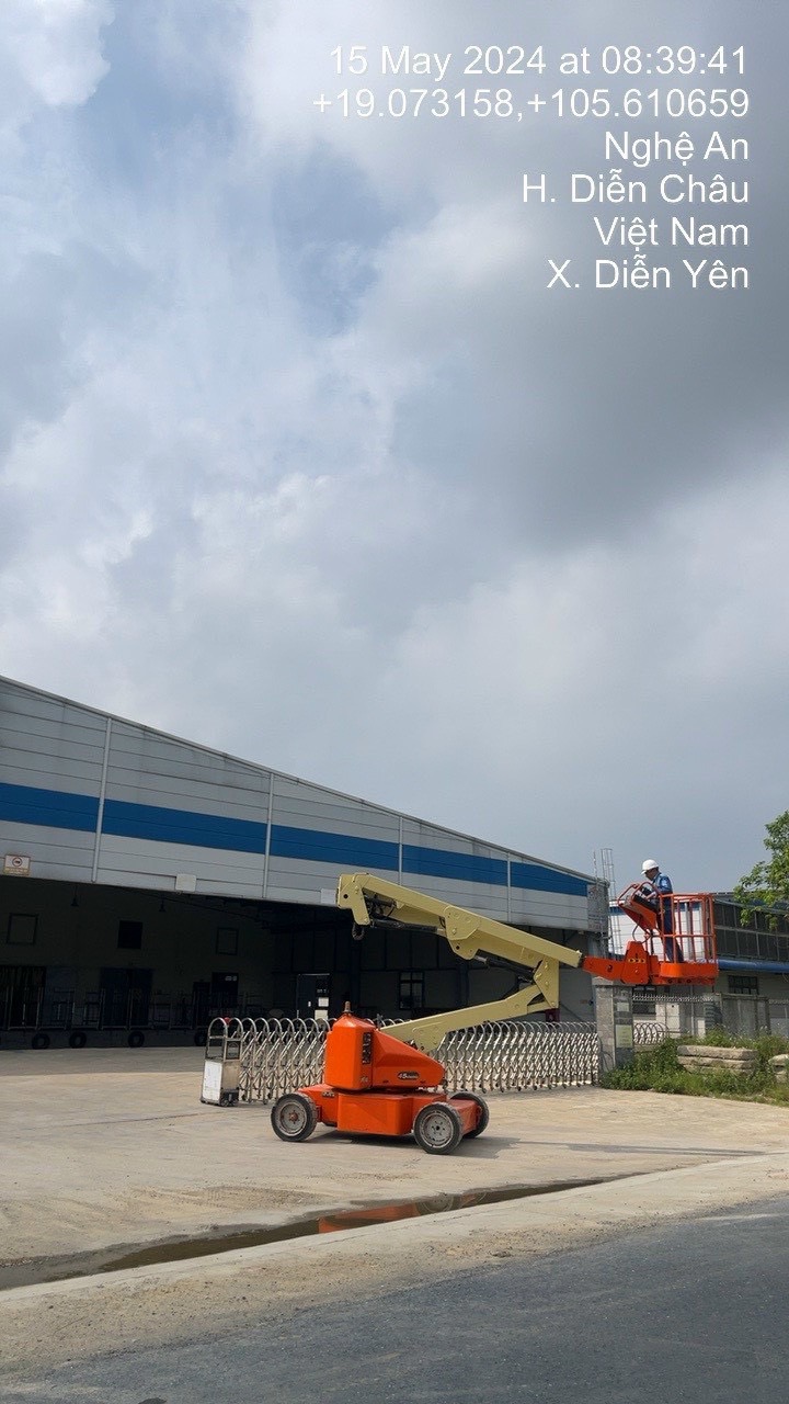 Cho thuê xe nâng người 16m tại Nghệ An