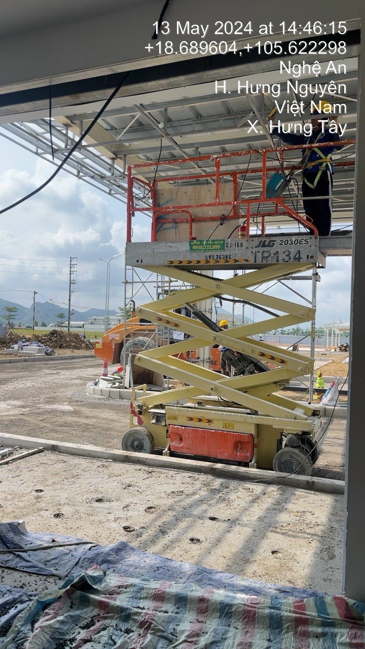 Cho thuê xe nâng người 6m tại Nghệ An