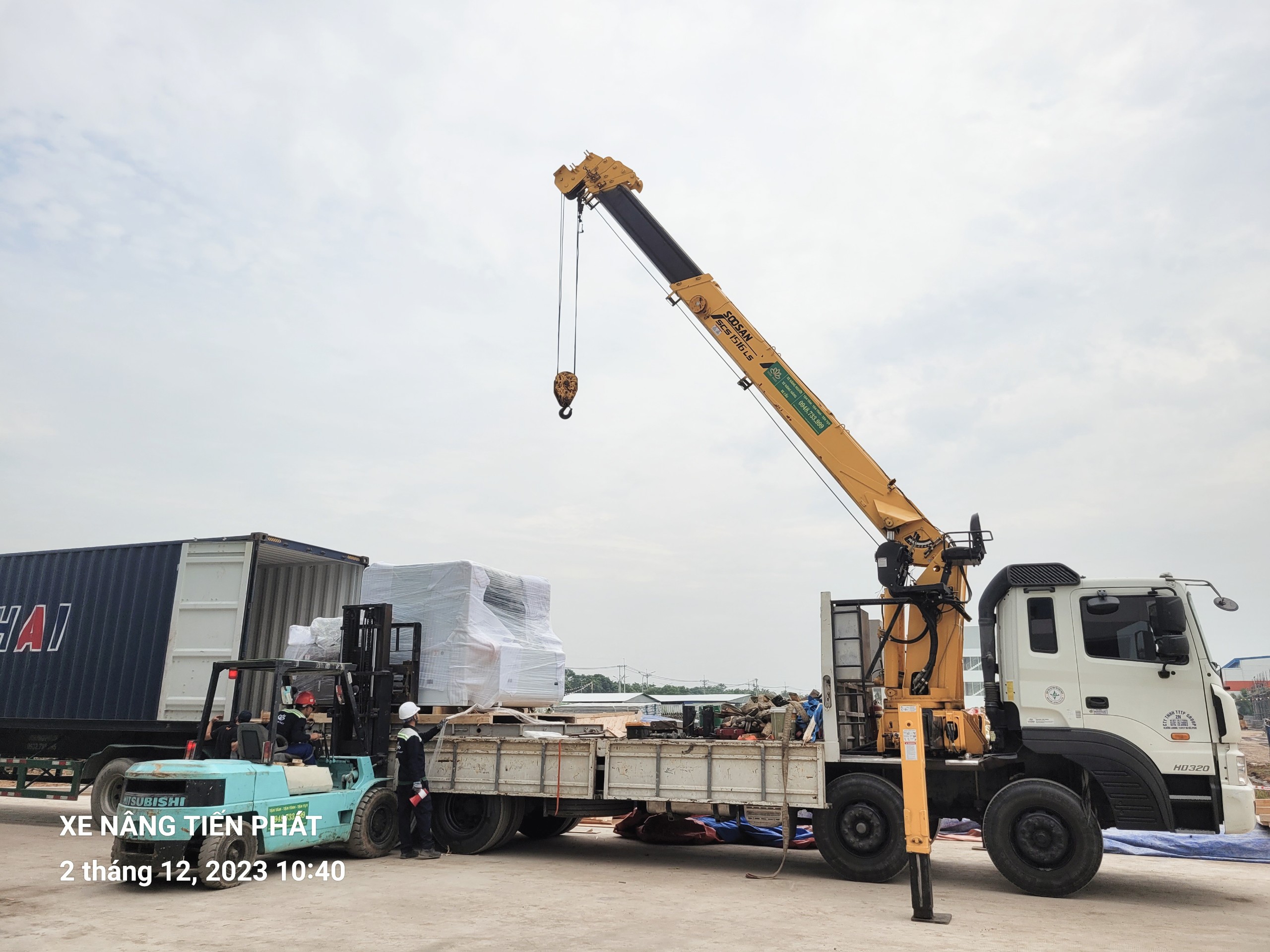 Cho thuê xe cẩu tại Nghệ An