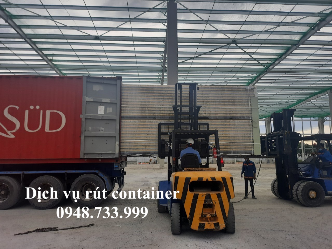 Cho thuê xe nâng hàng tại KCN Vsip2 Bình Dương