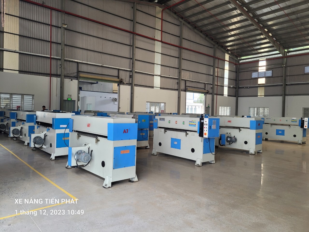 Vận chuyển lắp ráp thiết bị mới