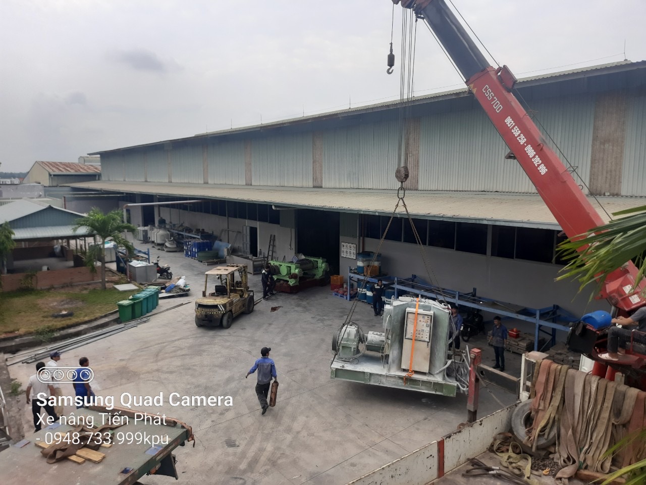 Hãy chọn nhà thầu có năng lực tốt để di dời máy móc