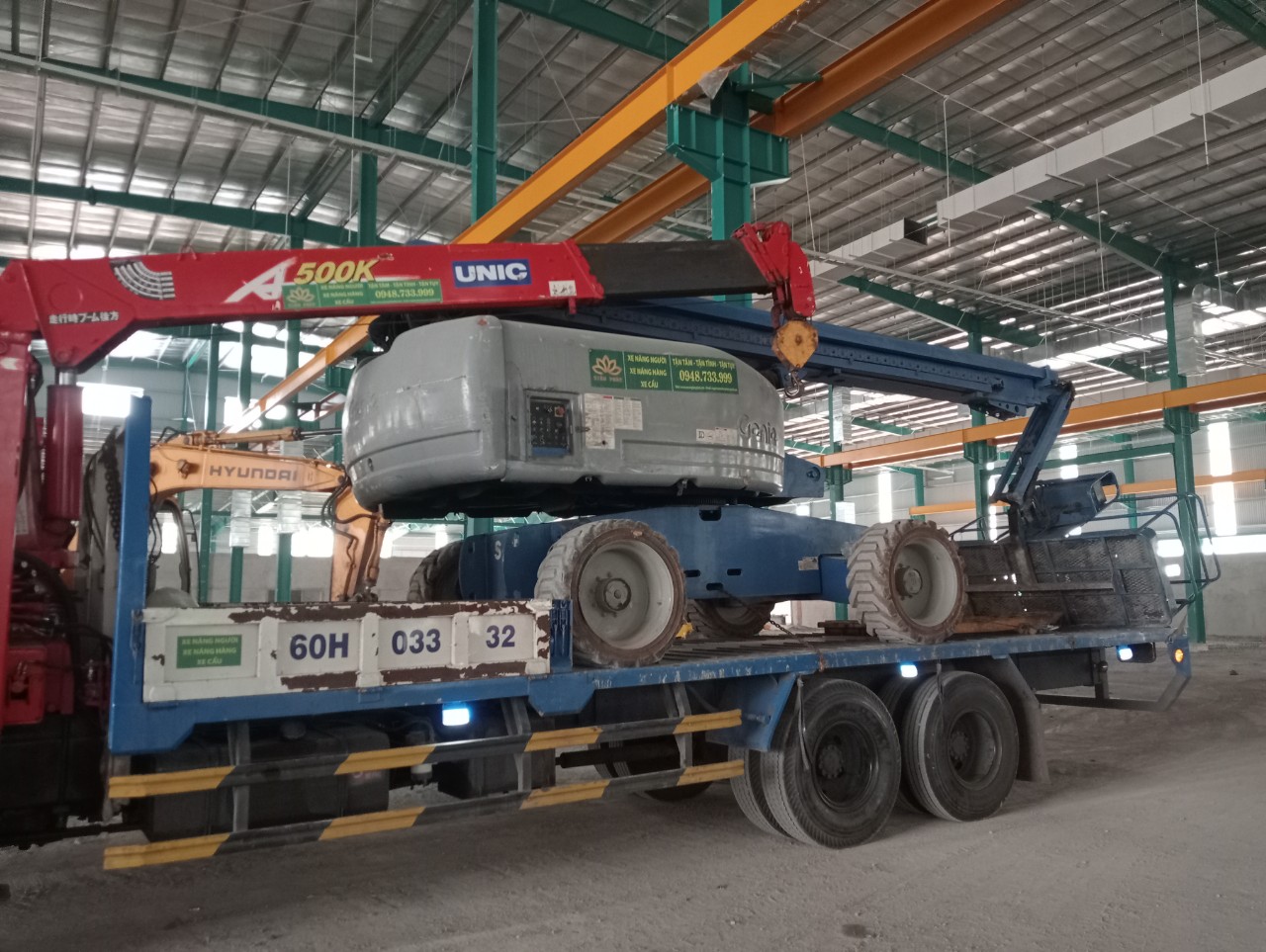 Tiến Phát - Cho thuê xe nâng người 22m tại Tây Ninh