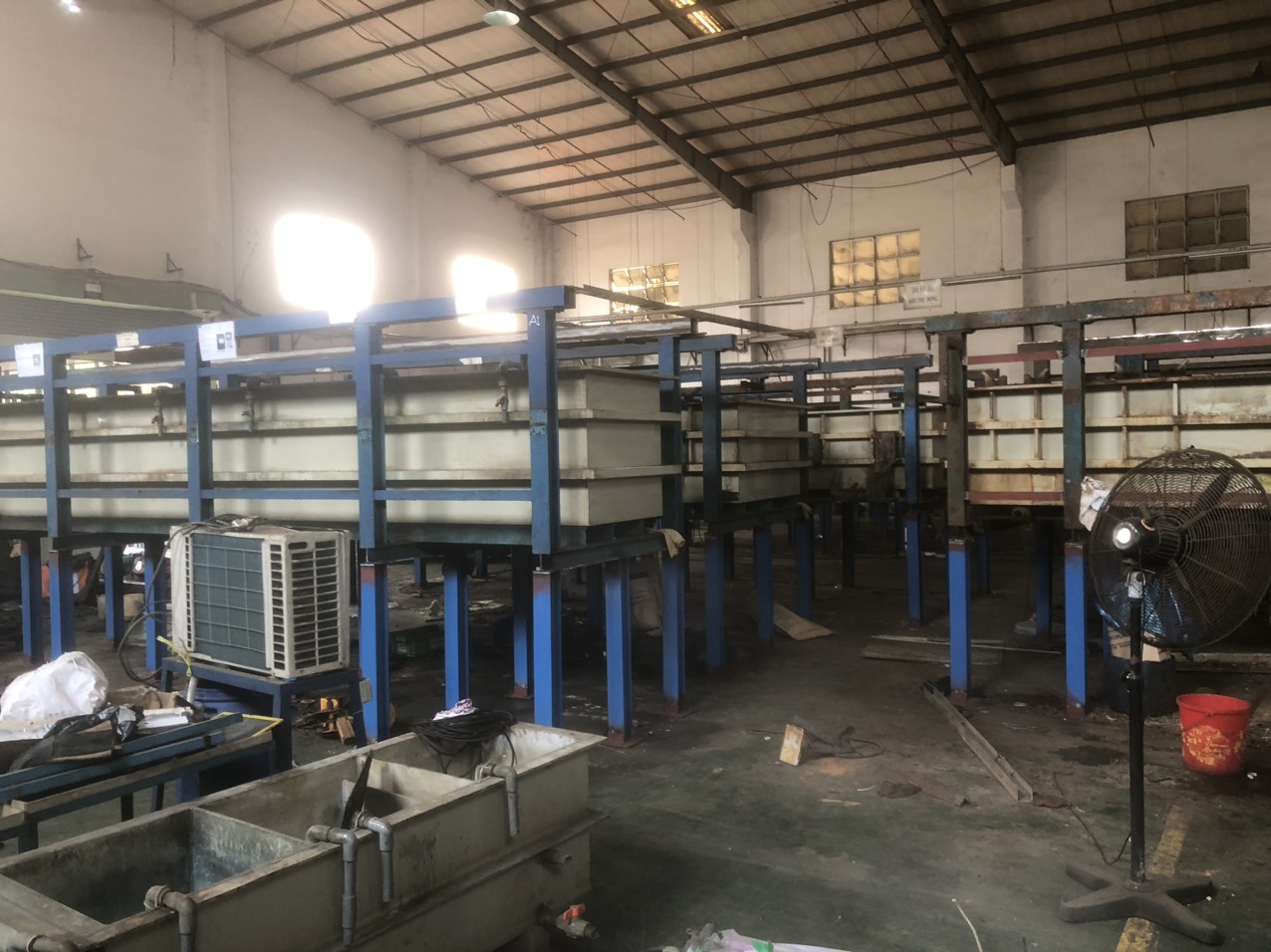 Hình ảnh nhà máy trước khi di dời
