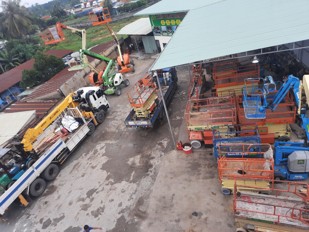 Cho thuê xe nâng tại Dĩ An