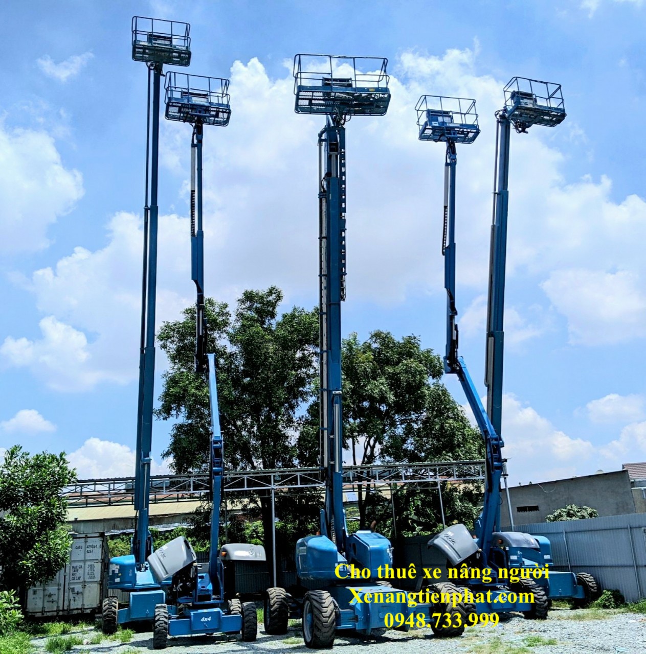 Xe nâng người boomlift