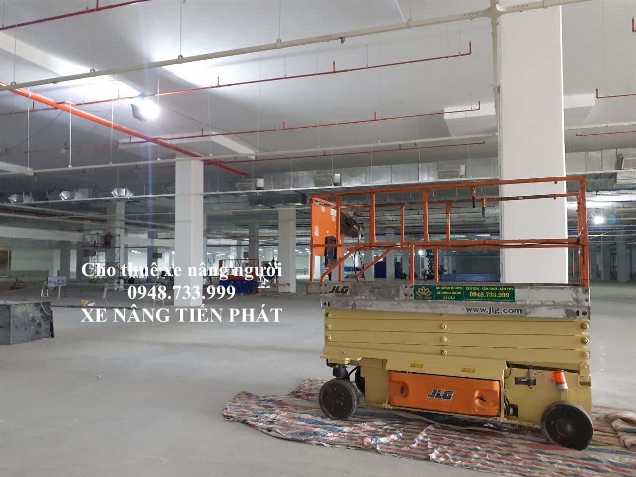 Cho thuê xe nâng người tại Buôn Mê Thuột