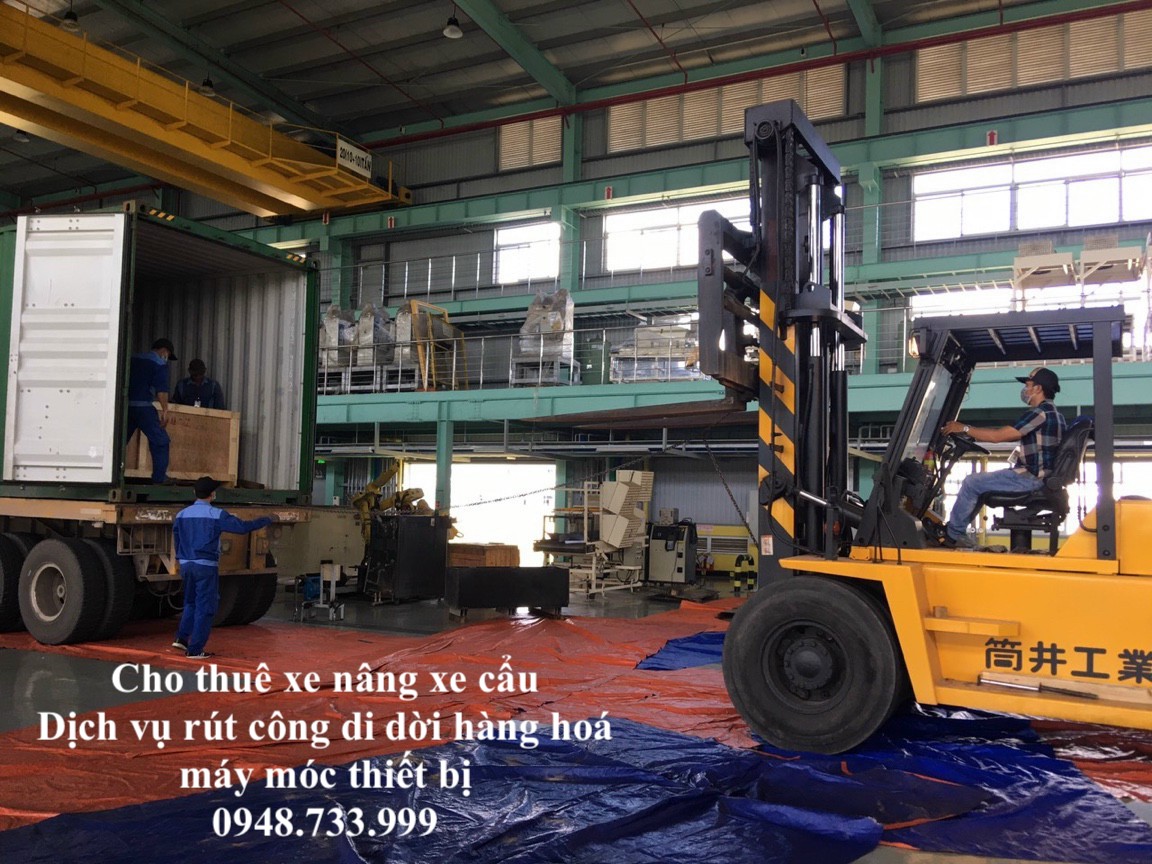 Cho thuê xe nâng xe cẩu tại Tây Ninh