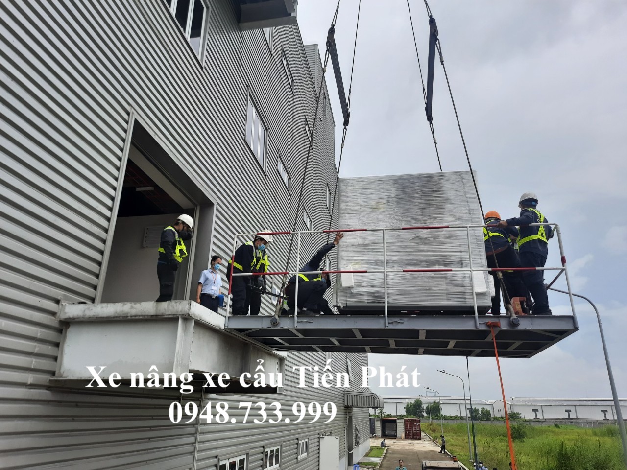 Di dời máy móc tại Long An