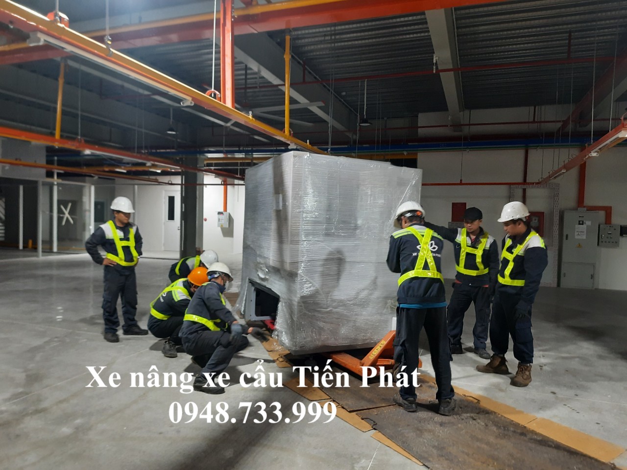 Đưa thiết bị vào vị trí an toàn