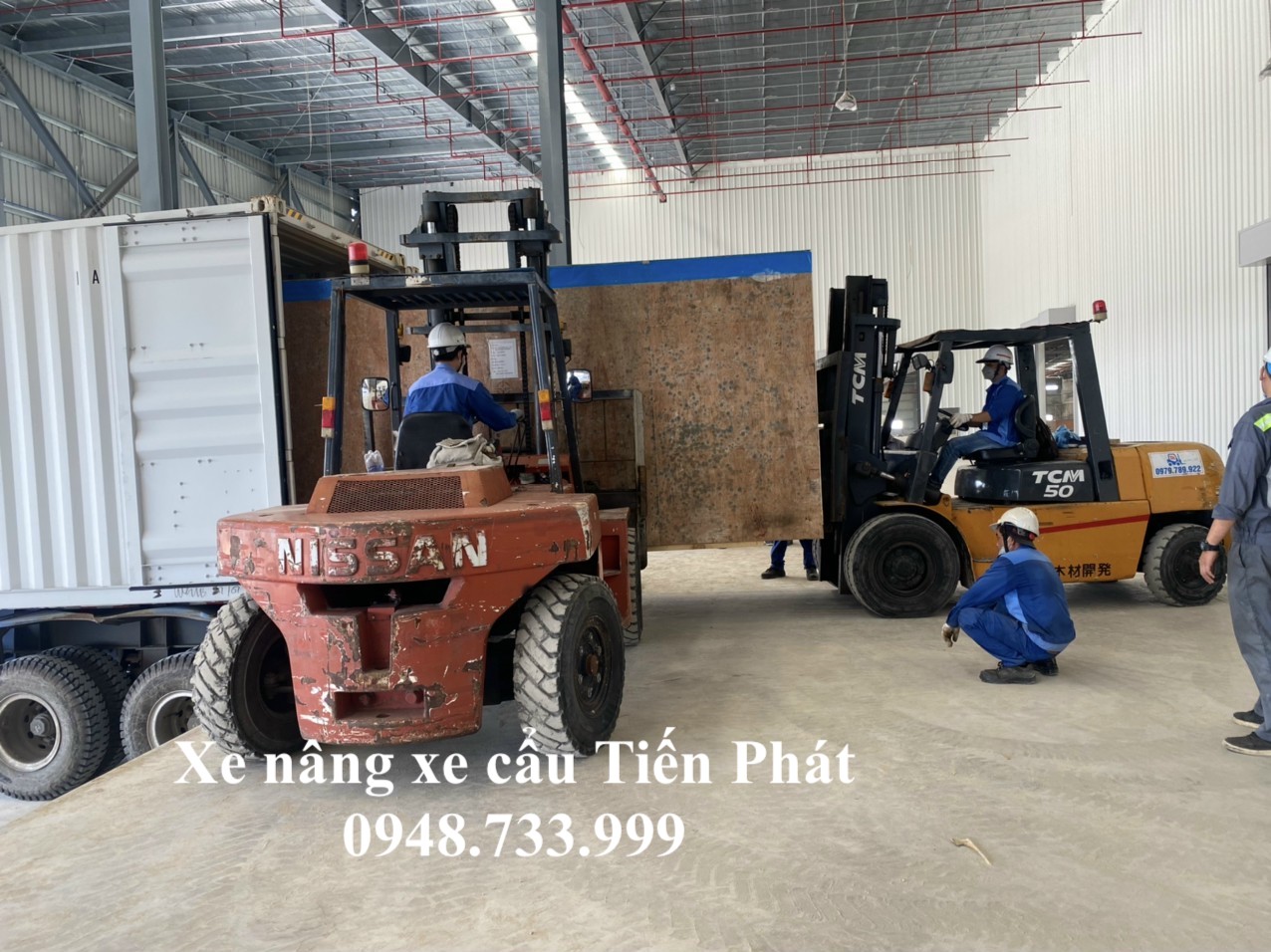 Cho thuê xe nâng hàng tại Bình Dương