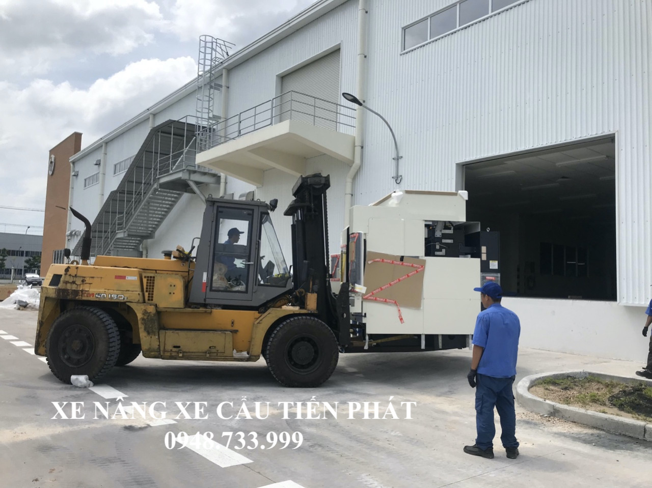 Cho thuê xe nâng tại KCN Vsip1 Bình Dương