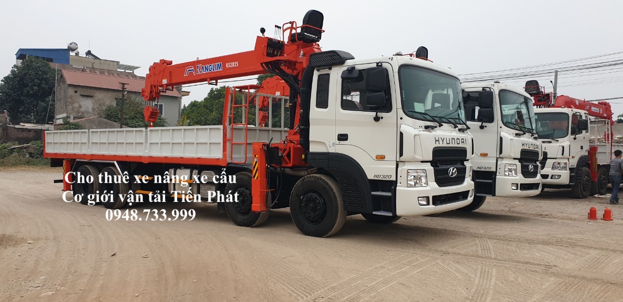 Cho thuê xe cẩu thùng tại Bình Dương