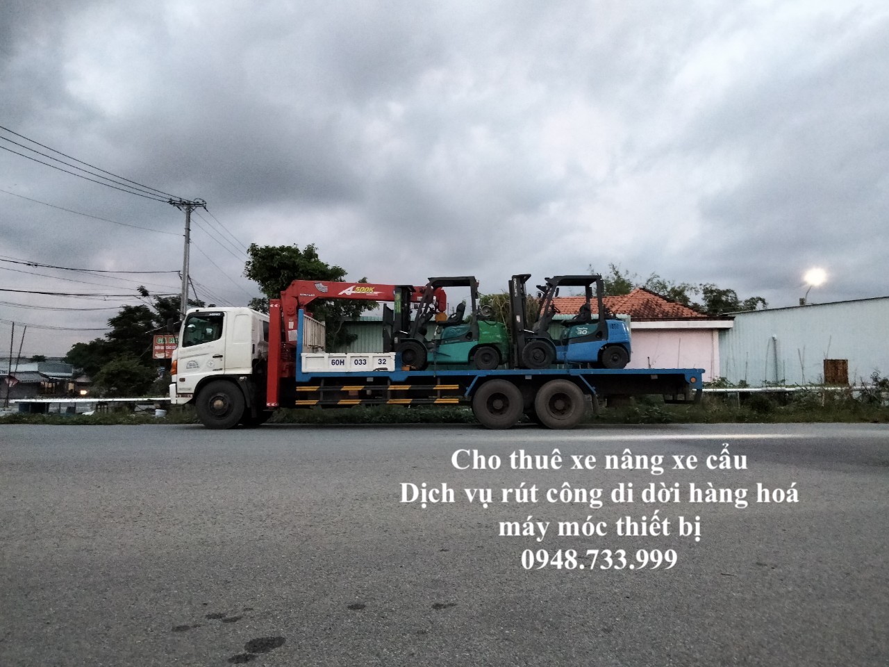 Cho thuê xe nâng 3 tấn tại Đồng Nai