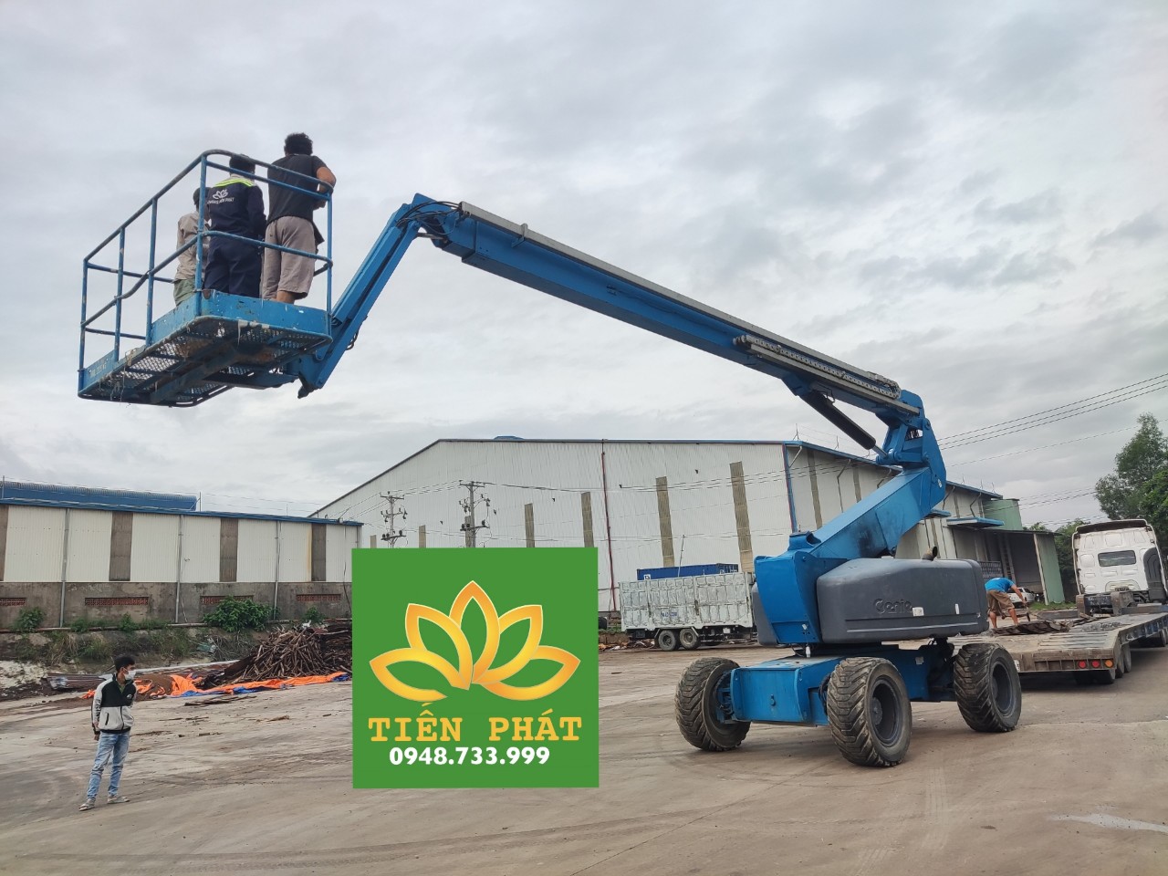 Cho thuê xe nâng người 26m Genie Z80/60 0948733999