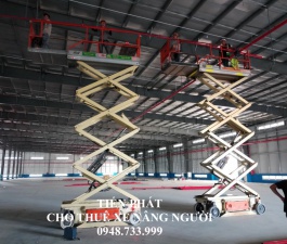 XE NÂNG CẮT KÉO 7,8M SÀN - JLG 2646 ES