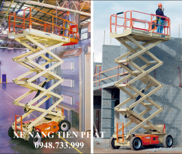 XE NÂNG CẮT KÉO 12,2M SÀN - JLG 4069