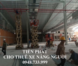 ĐƠN VỊ UY TÍN CUNG CẤP THUÊ XE NÂNG NGƯỜI GIÁ RẺ TẠI BẠC LIÊU