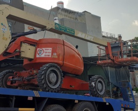 Bàn giao xe nâng người cho thuê tại Đức Hoà Long An uy tín chất lượng 0948.733.999 