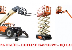 XE THANG NÂNG NGƯỜI - BOOMLIFT