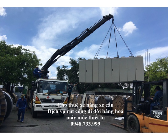 Thuê xe cẩu thùng ở TP Hồ Chí Minh 0948.733.999 