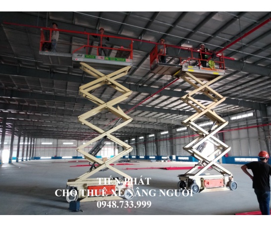 XE NÂNG CẮT KÉO 7,8M SÀN - JLG 2646 ES