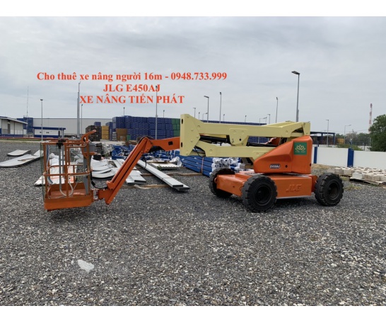 BOOMLIFT CHẠY ĐIỆN 14M - JLG E450AJ