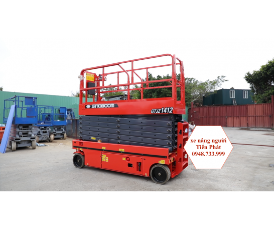 XE NÂNG CẮT KÉO 13.8M SÀN - SINOBOOM 1414