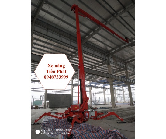 Cho thuê xe nâng người dạng chân nhện Teupen LEO24GT cao 24m